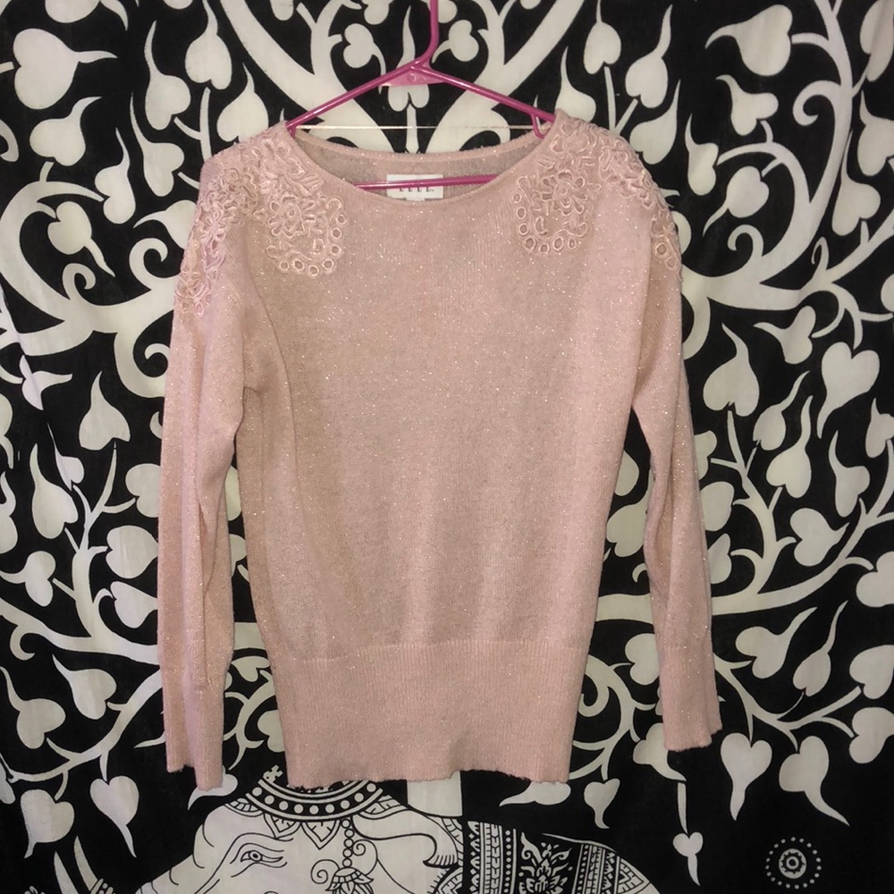 Pink sweater